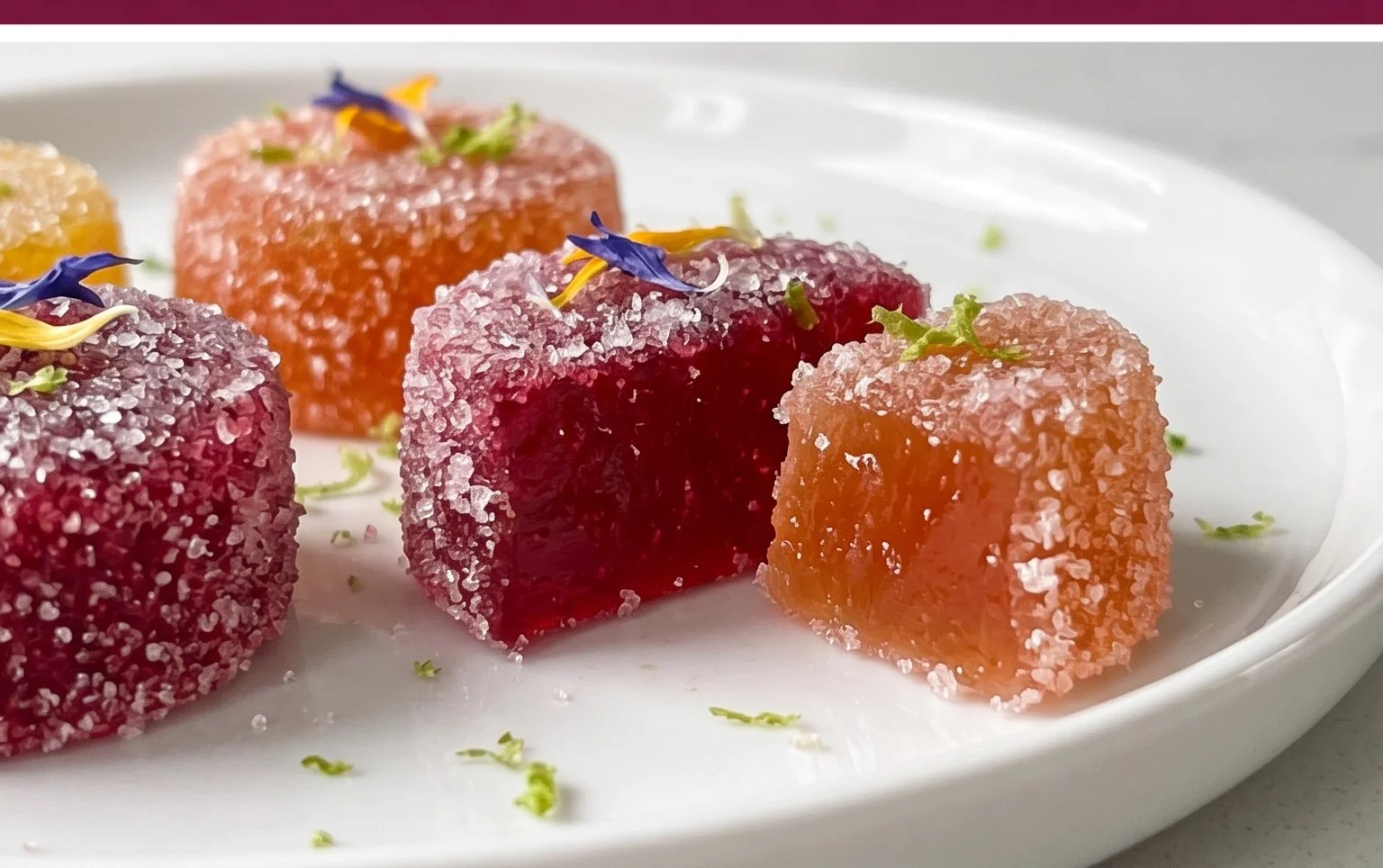 Homemade Pâtes de Fruits (no corn syrup)