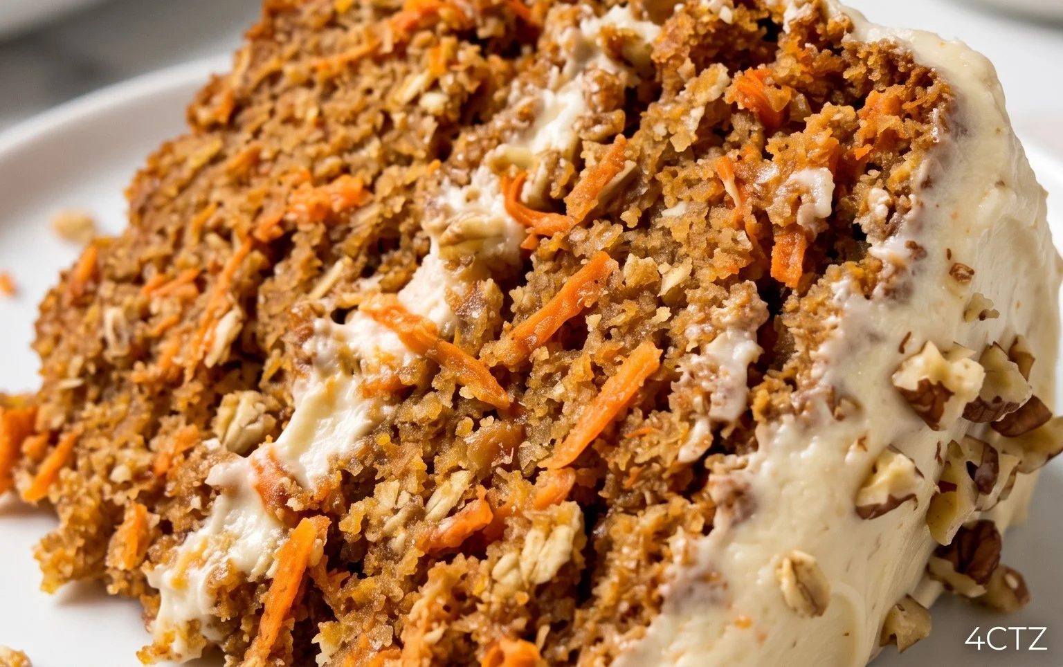 Easy Flourless Oatmeal Carrot Cake Recipe