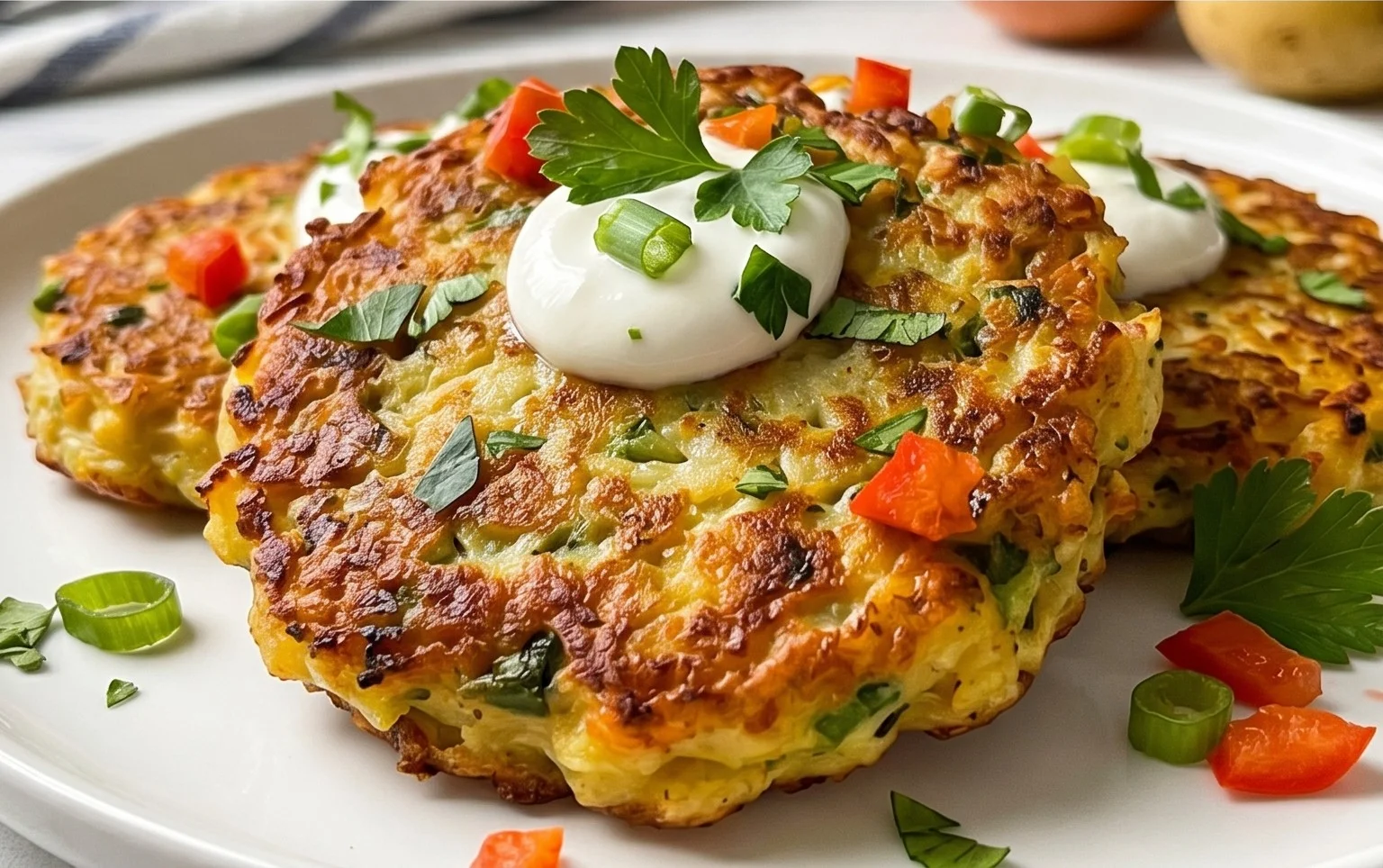 Vegetable Potato Fritters