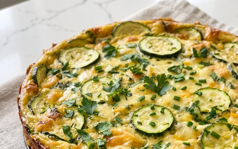 Crustless Zucchini Quiche Recipe