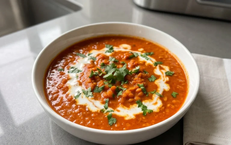 Spicy Red Lentil Curry