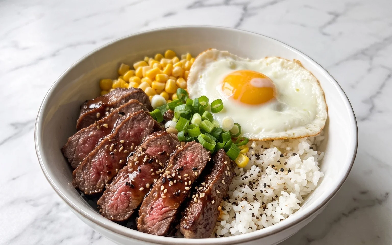Beef Pepper Rice Bowl is a delicious meal option.