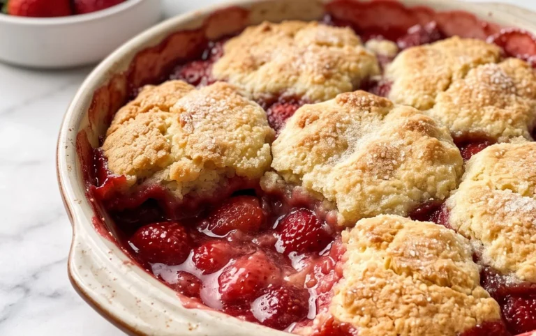 Strawberry Cobbler