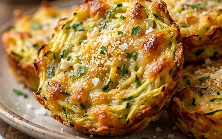 Zucchini Garlic Bites