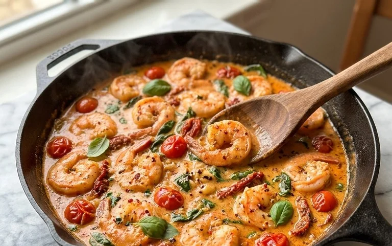Tuscan Shrimp (One-Pan, 30-Minute Dinner)