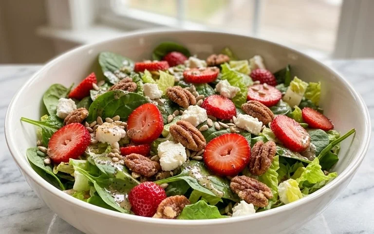 Strawberry Crunch Salad