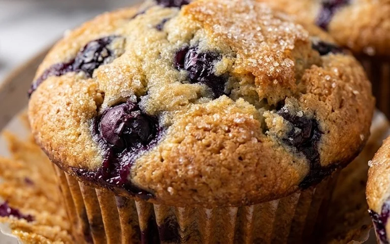 Homemade Blueberry Muffins