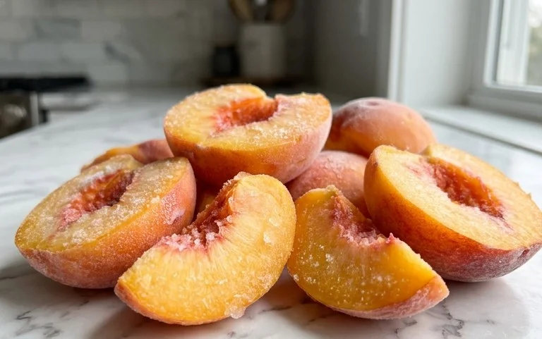 Freezing Peaches, How to Easily Freeze Peaches