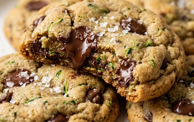 Zucchini Chocolate Chip Cookies