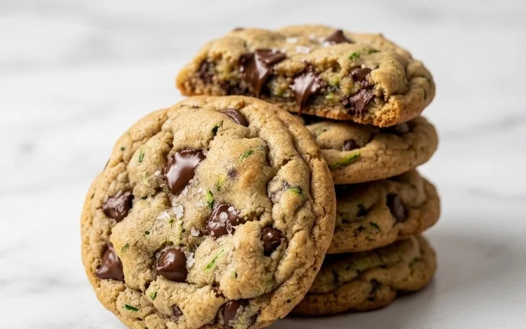 Zucchini Chocolate Chip Cookies