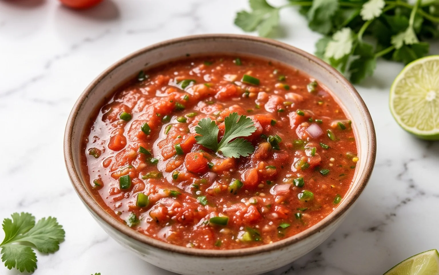 Blender Salsa (Restaurant Style Salsa)