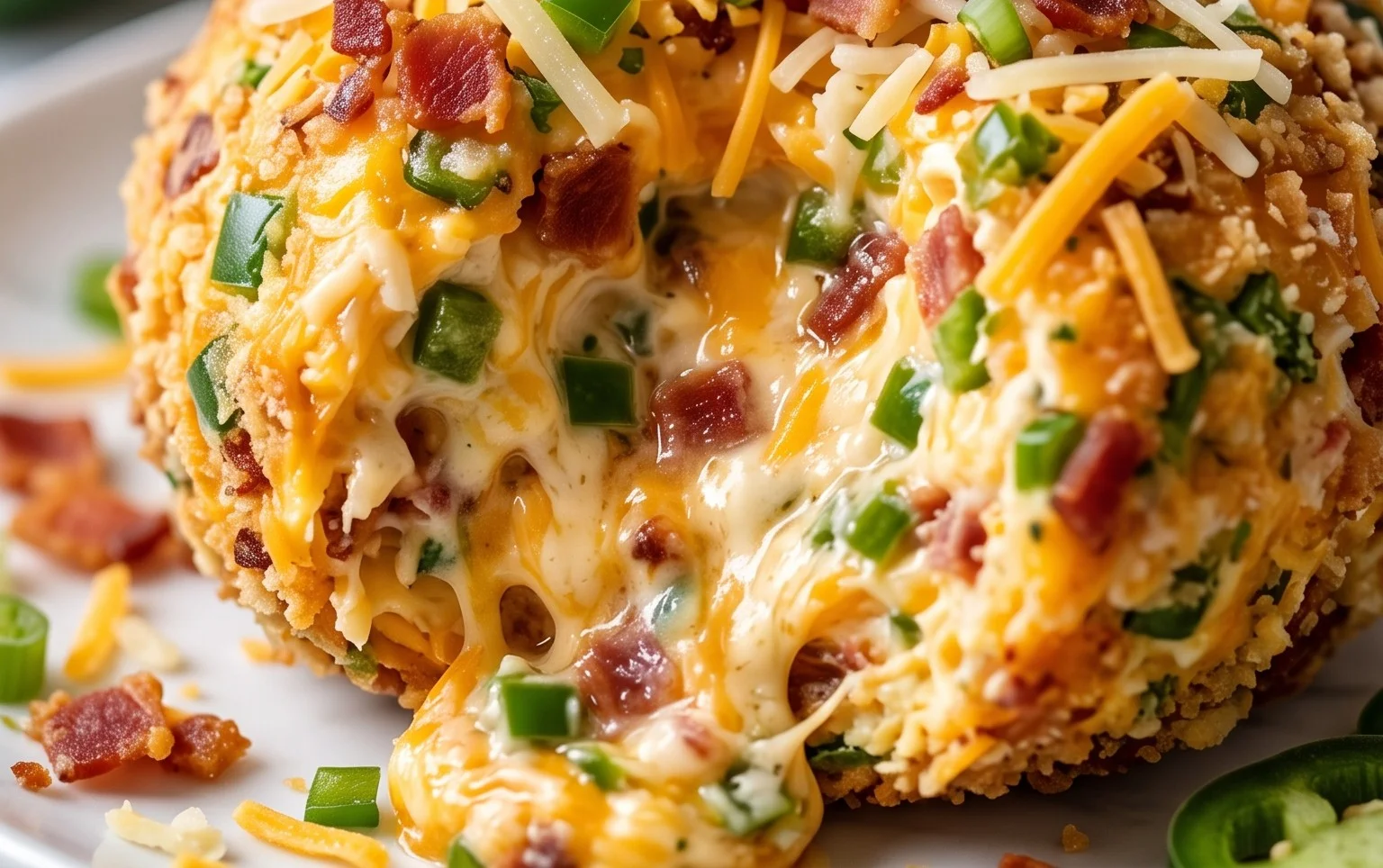 Jalapeno Popper Cheese Ball