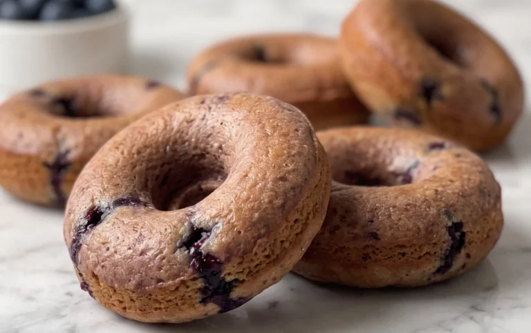 Blueberry Cake Donuts