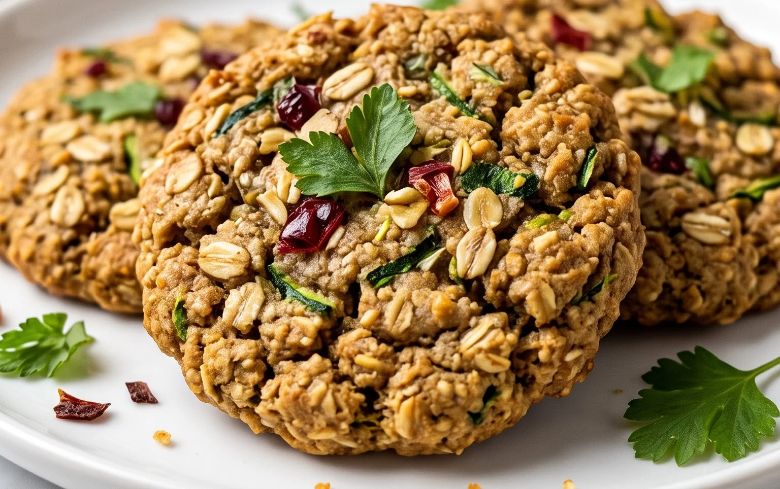 Healthy Zucchini Oatmeal Cookies