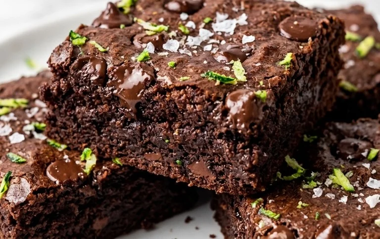 Zucchini Brownies (gluten-free, dairy-free options)